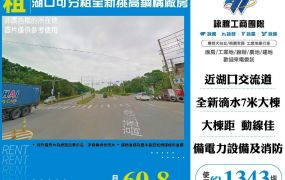 湖口可分租全新挑高鋼構廠
