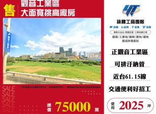 觀音工業區大面寬挑高廠房