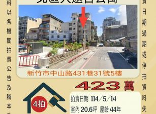新竹法拍屋-西門國小公寓