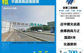 平鎮挑高超值倉庫151