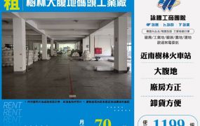 新北廠房廠辦 樹林獨棟透天廠