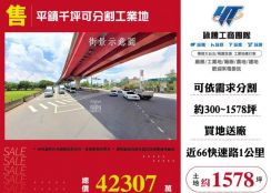 平鎮千坪可分割工業地111