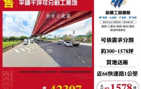 平鎮千坪可分割工業地111