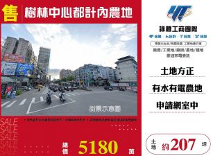 新北廠房廠辦 樹林農地