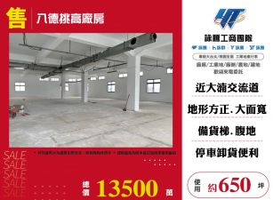 新北廠房廠辦 八德透天廠房