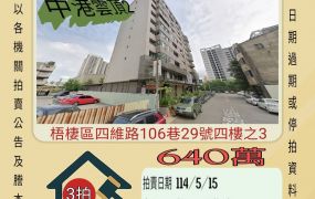 台中法拍屋-梧棲三井三房