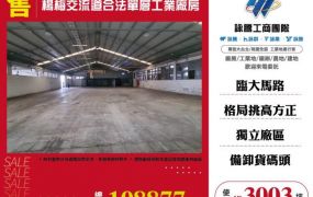 楊梅交流道合法單層工業廠房157