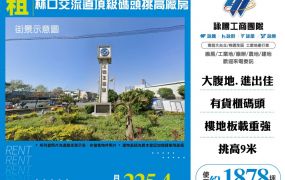 林口交流道頂級碼頭挑高廠房
