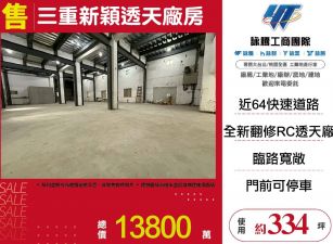 三重新穎透天廠房