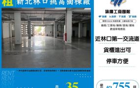 新北林口挑高獨棟廠
