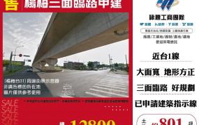 楊梅三面臨路甲建