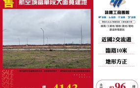 航空城大面寬建地