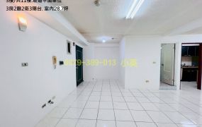 永康蓮莊明亮大3房平車