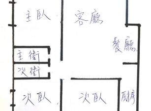 寧靜學區美3房 機能方便區域佳
