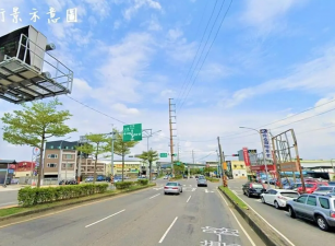 八德重劃區旁工業地