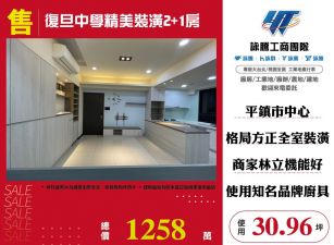 復旦中學精美裝潢2+1房