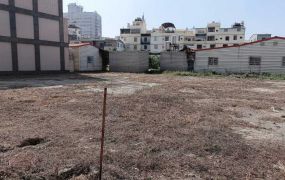 岡山近捷運站地形方正百坪建地2