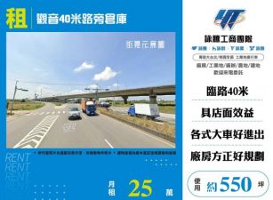 觀音40米路旁倉庫166