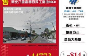 新北八里產專百坪工業地(ABCD)