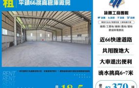 平鎮66挑高倉庫廠房155