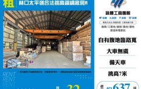 林口太平嶺合法挑高鋼構天車廠房/A區156
