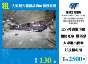 大溪新光園區挑高RC碼頭廠房155
