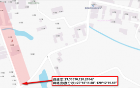 義竹鄉西過村乙建、近便利商店，過路國小