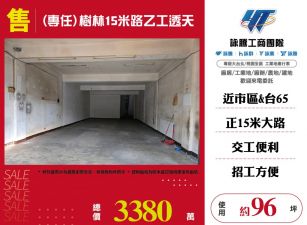 ✨樹林15米路乙工透天☎️