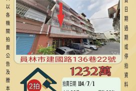 彰化法拍屋-員林大同國中透天