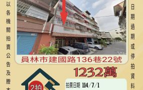彰化法拍屋-員林大同國中透天