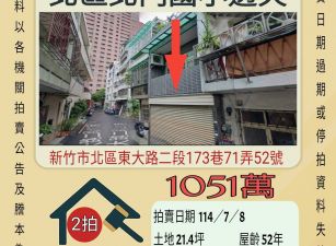 新竹法拍屋-北區北門國小透天