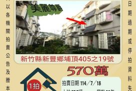 新竹法拍屋-新豐埔頂透天