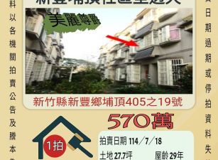 新竹法拍屋-新豐埔頂透天