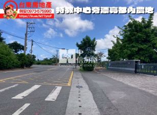 台東房地產 /  特教中心旁漂亮都內農地
