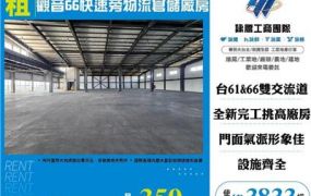 觀音66快速旁物流倉儲廠房