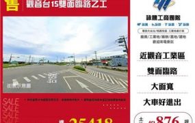 觀音台15雙面臨路乙工