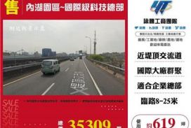 內湖園區~國際級科技總部