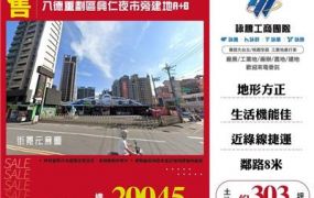 八德重劃區興仁夜市旁建地