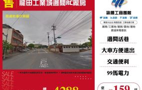 平鎮龍田工業城邊間RC廠房