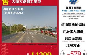 【售】大溪大路邊工業地LT01629