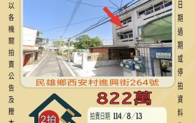 民雄國小透天-8/13開標