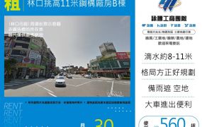 林口挑高11米鋼構廠房B棟145