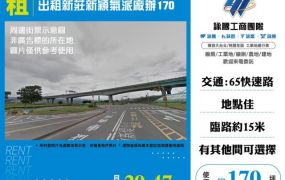 出租新莊新穎氣派廠辦170-173