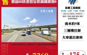 觀音66快速路全新鋼構廠房-A149