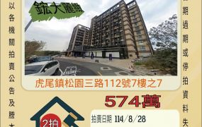 虎尾高鐵套房+平車-8/28開標