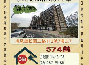 虎尾高鐵套房+平車-8/28開標