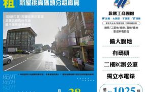 新屋挑高碼頭分租廠房156