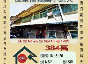 佳里信義國小透天-8/26開標
