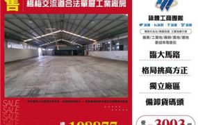 楊梅交流道合法單層工業廠房