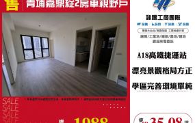 青埔嘉鼎綻2房車視野戶